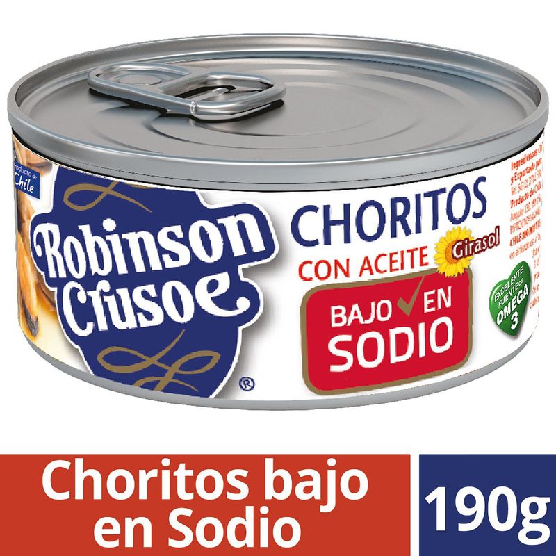 ROBINSON CRUSOE - Choritos en Aceite
