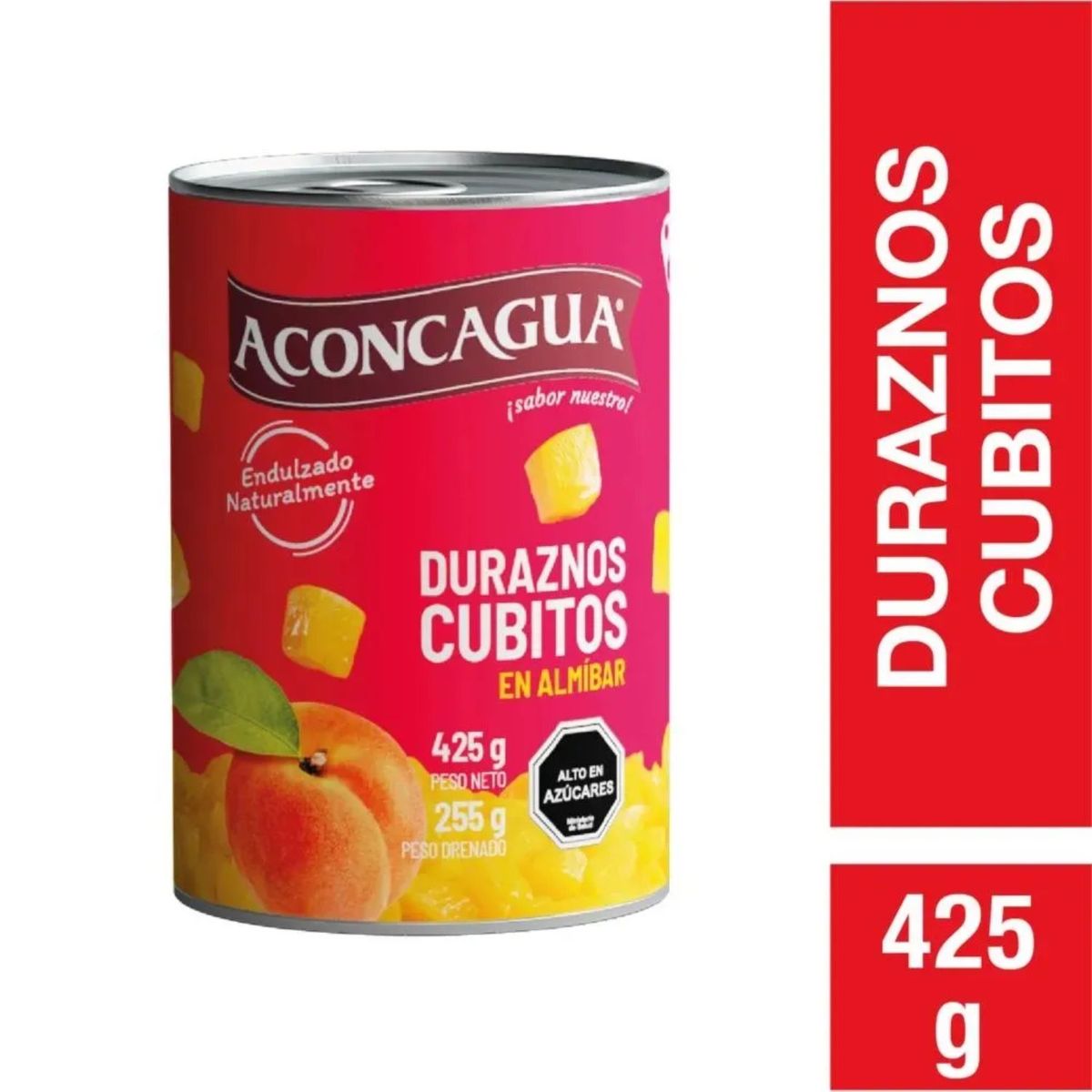 ACONCAGUA - Duraznos en Cubitos Aconcagua 425 g