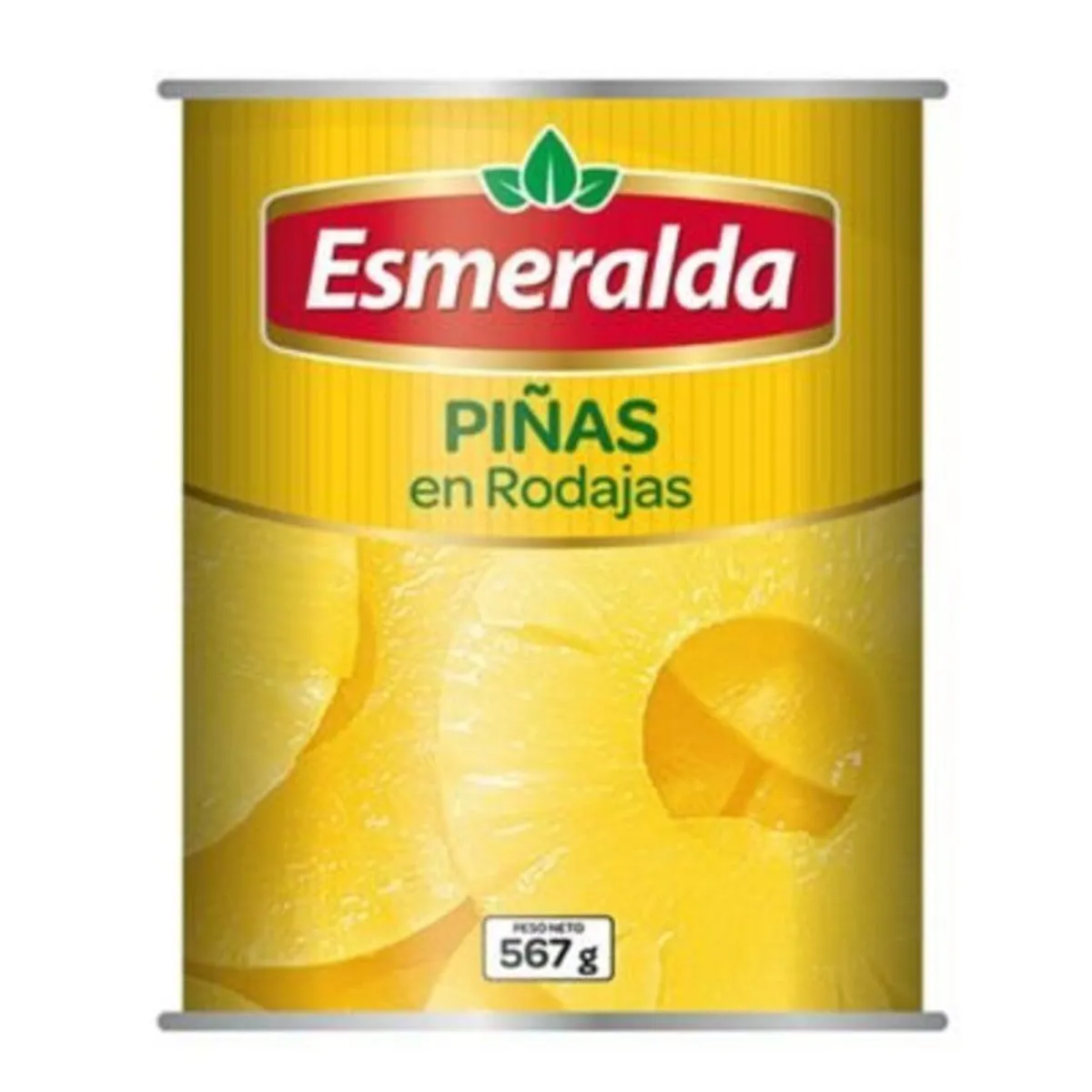 ESMERALDA - Piña en Rodajas Esmeralda 567 g