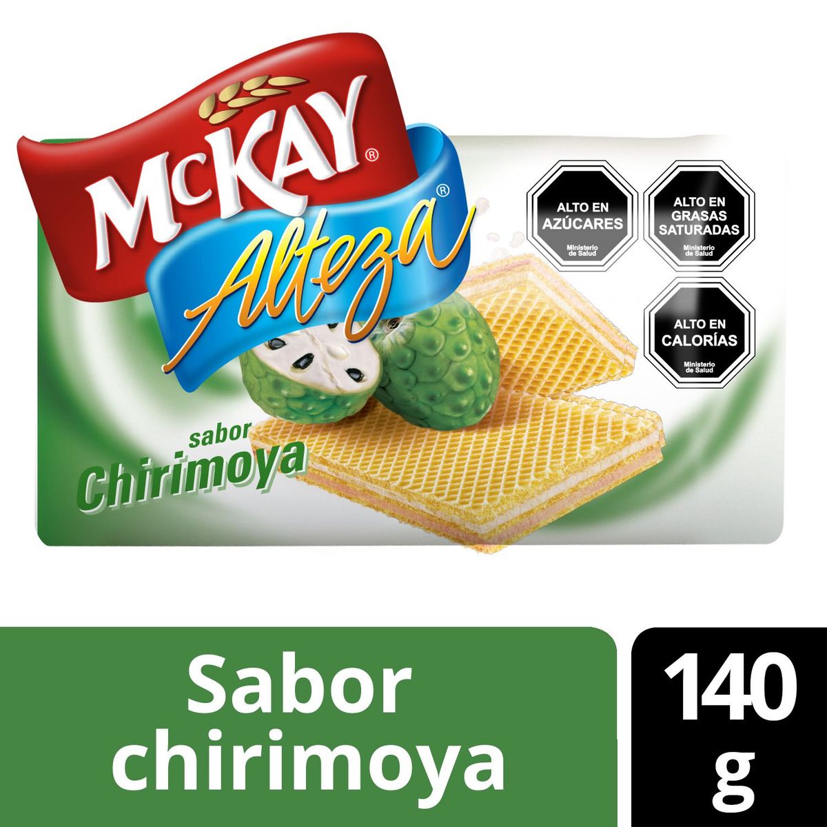 MCKAY - GALLETA ALTEZA CHIRIMOYA 140GRS.