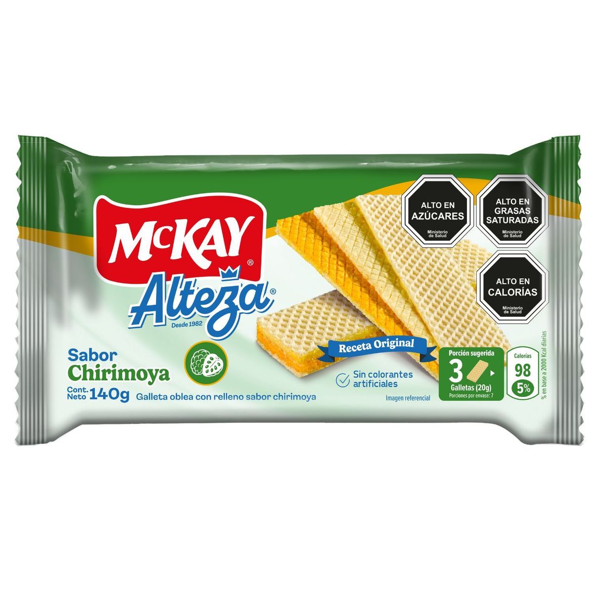 NESTLE - GALLETA ALTEZA CHIRIMOYA 140GRS.