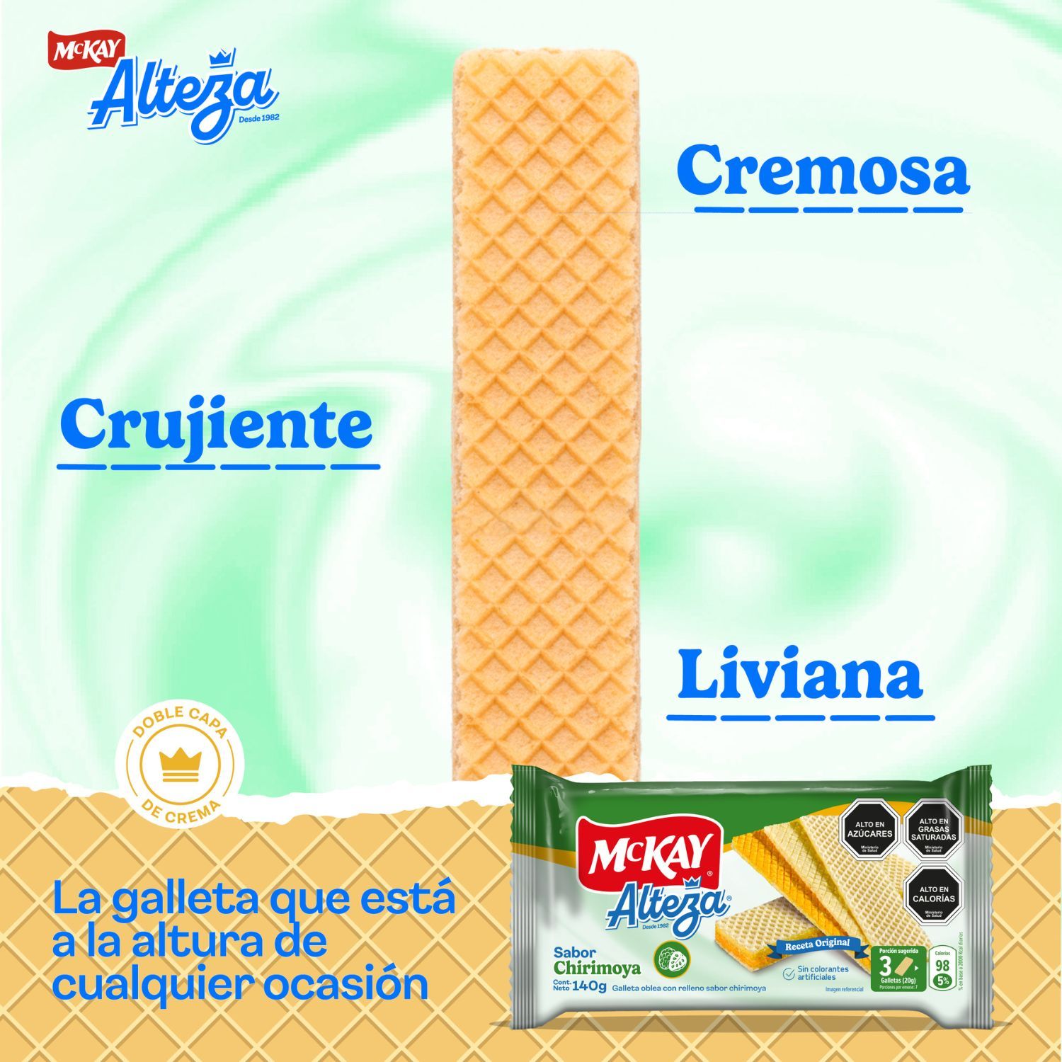 GALLETA ALTEZA CHIRIMOYA 140GRS. | Tottus Chile