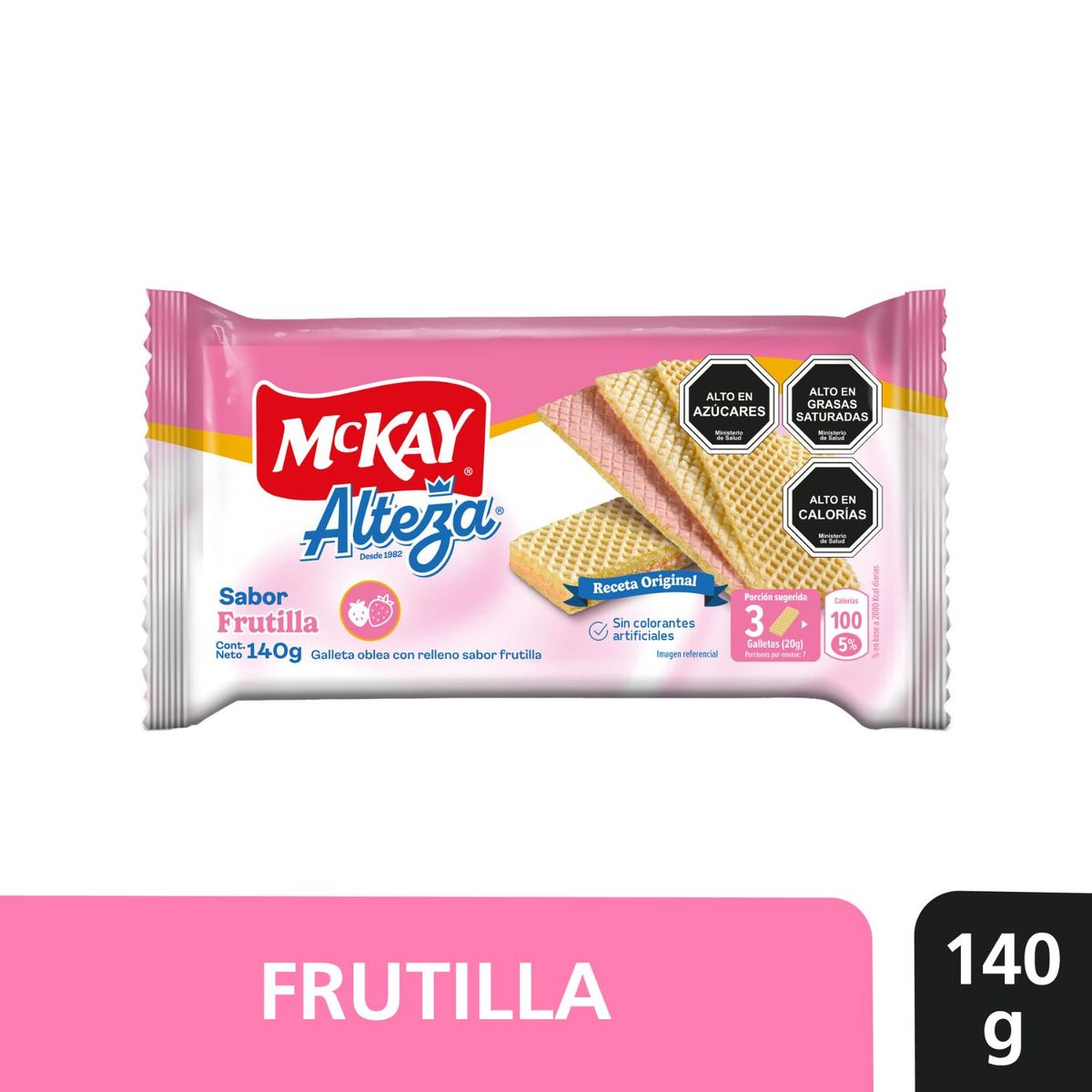 MCKAY - GALLETA ALTEZA FRUTILLA 140GRS.11262185