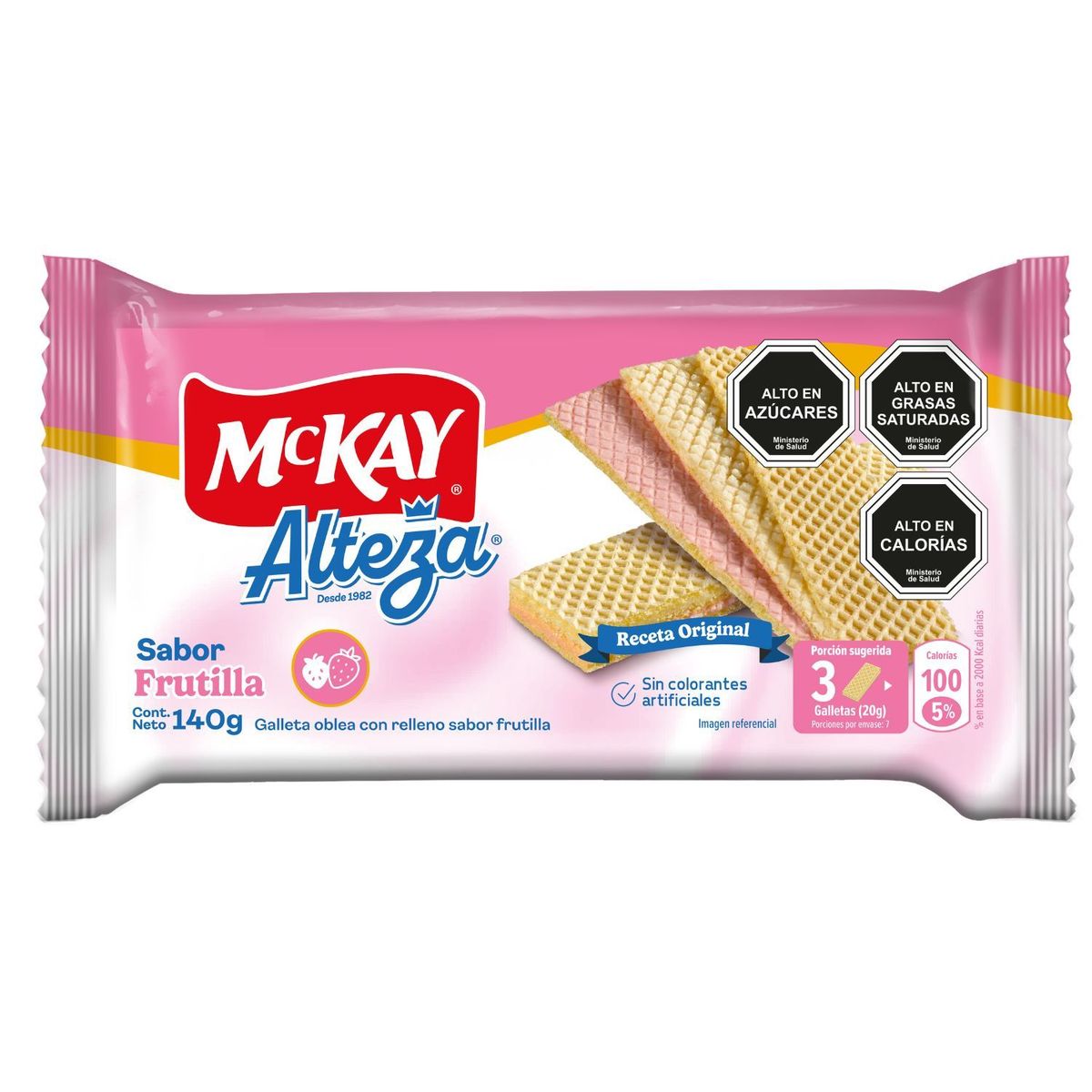 NESTLE - GALLETA ALTEZA FRUTILLA 140GRS.11262185