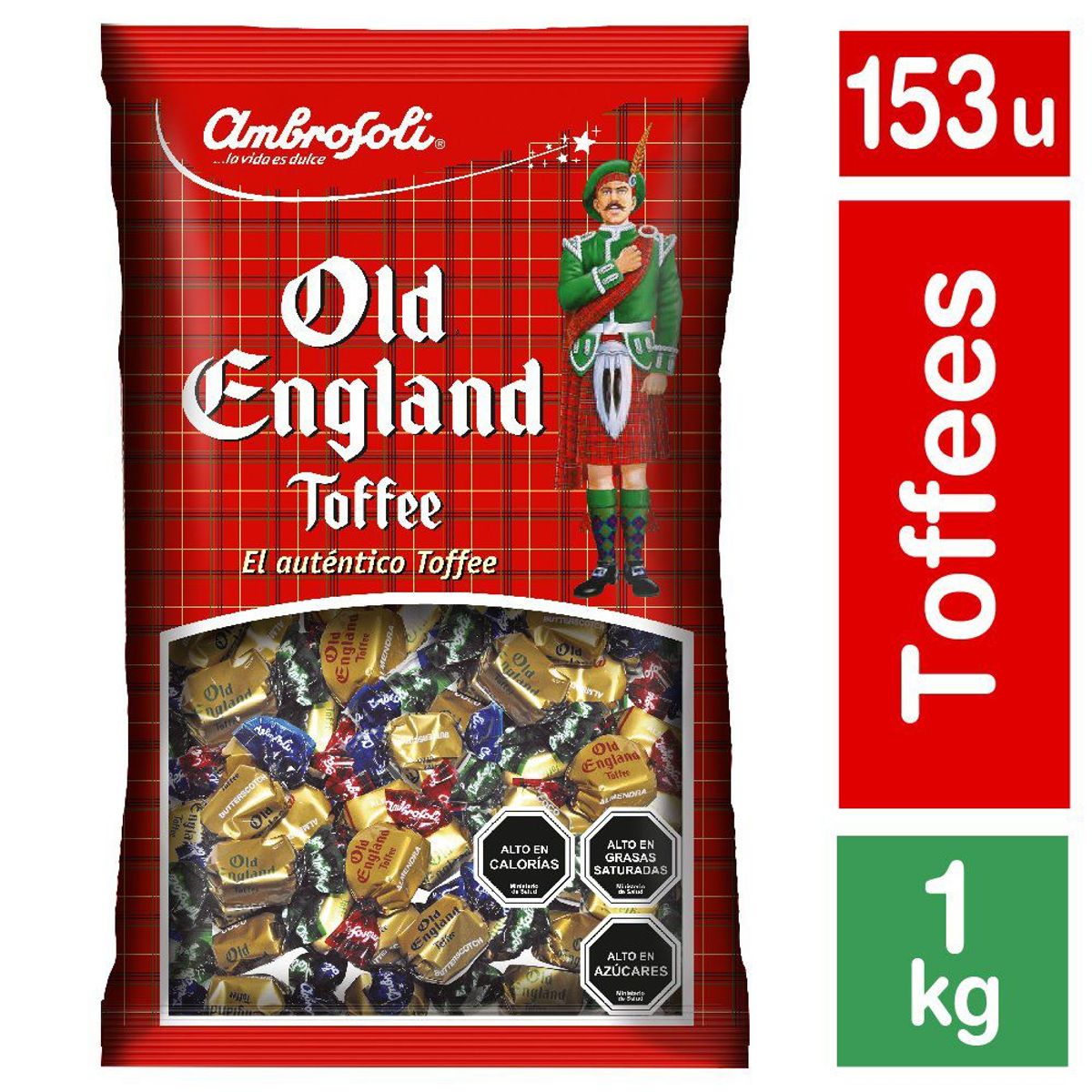 AMBROSOLI - Caramelos Toffee Surtido