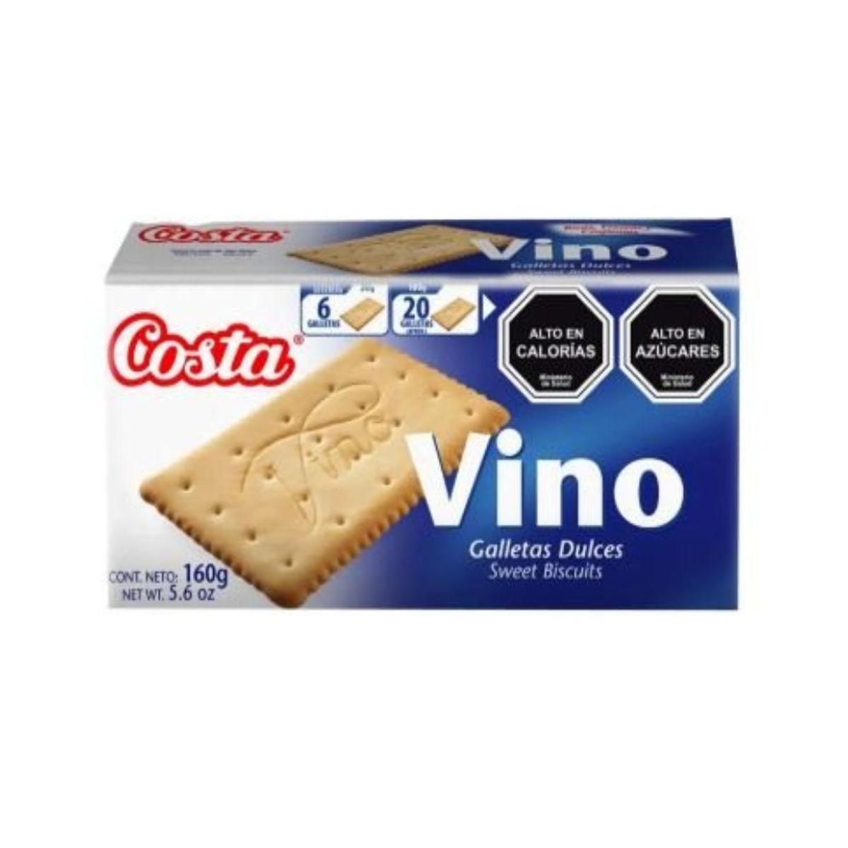 COSTA - Galletas Dulces Vino Costa 160 g