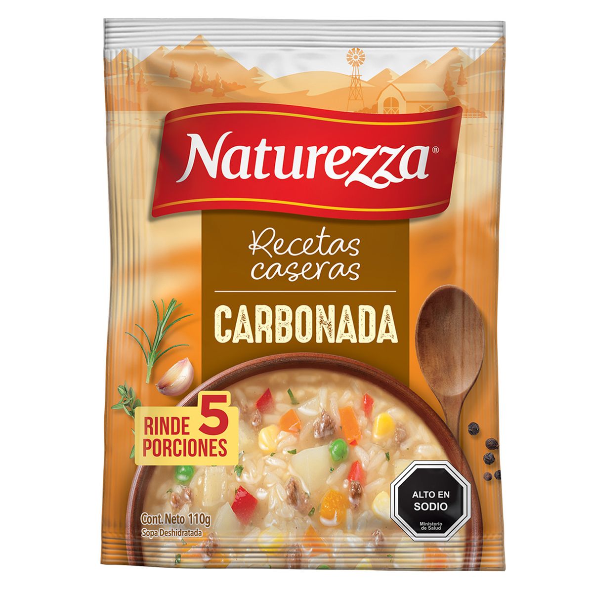 NATUREZZA - Sopa Carbonada Casera