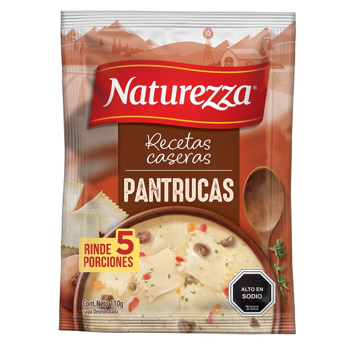 NATUREZZA - Sopa Pantrucas Casera