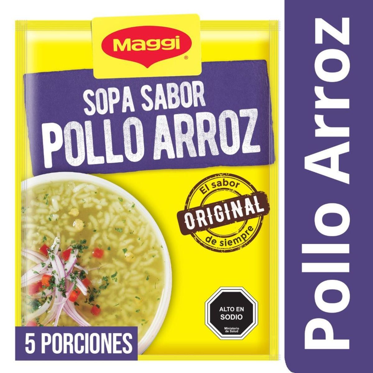 MAGGI - Sopa Sabor Pollo Con Arroz