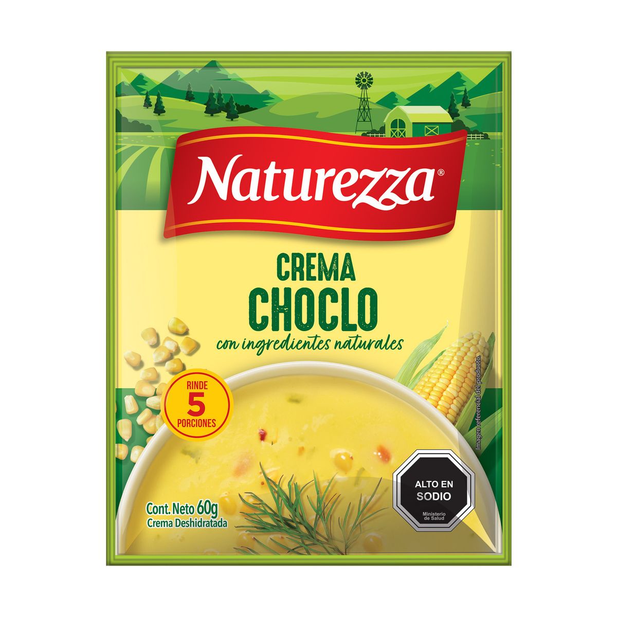 NATUREZZA - Crema de Choclo Naturezza 60 g