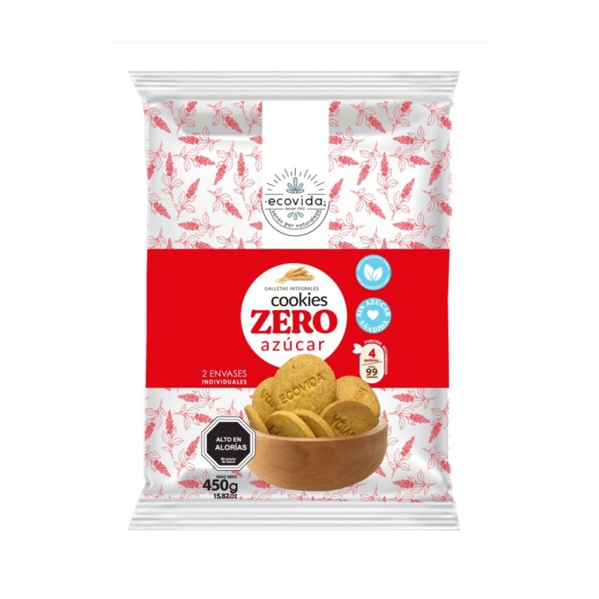 ECOVIDA - Galleta Diet Sin Azúcar Ecovida 450 g