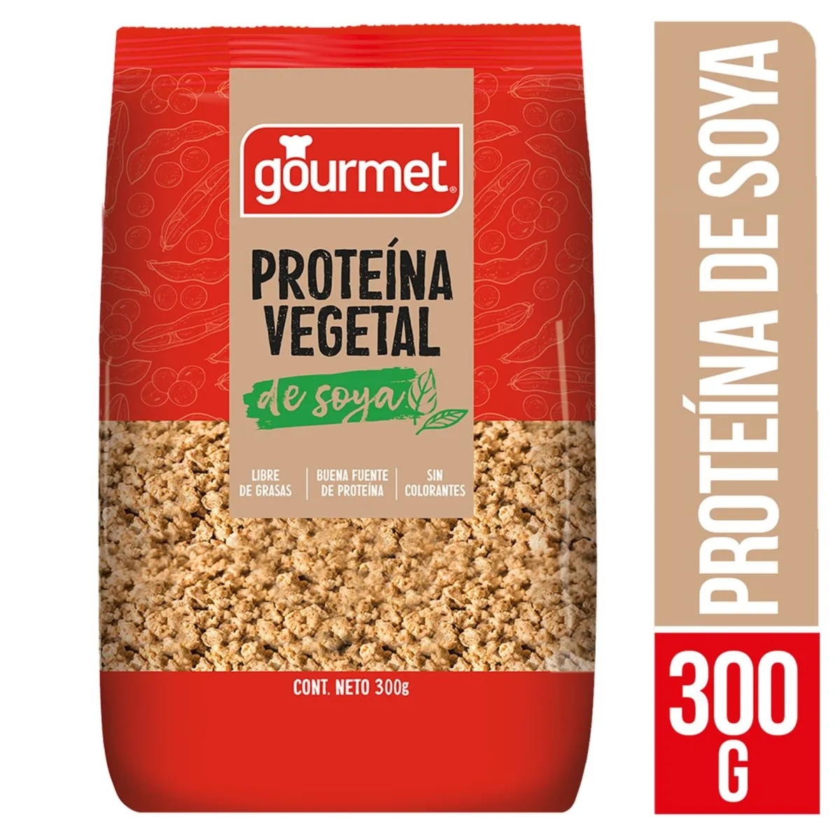 GOURMET - Proteína Vegetal de Soya Gourmet 300 g