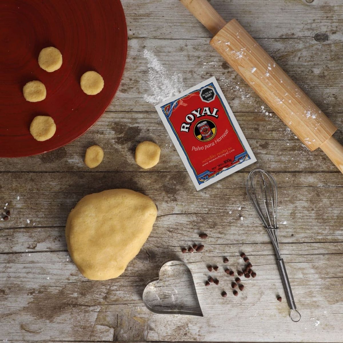 ROYAL - Polvo Hornear Sobre