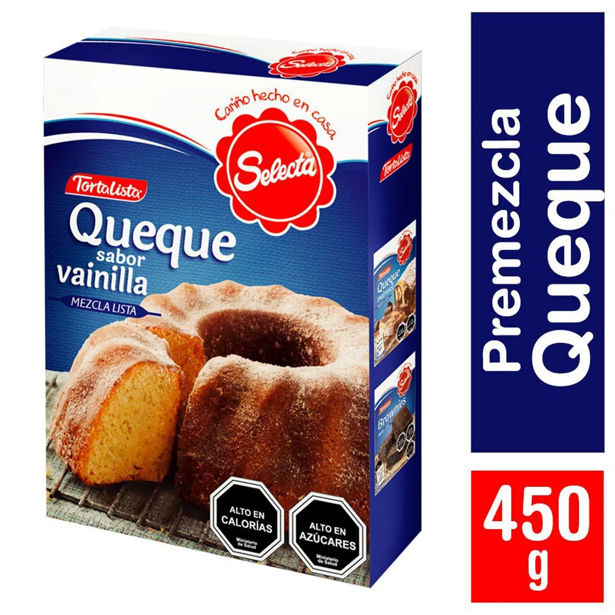 SELECTA - Premezcla Tortalista Queque Vainilla