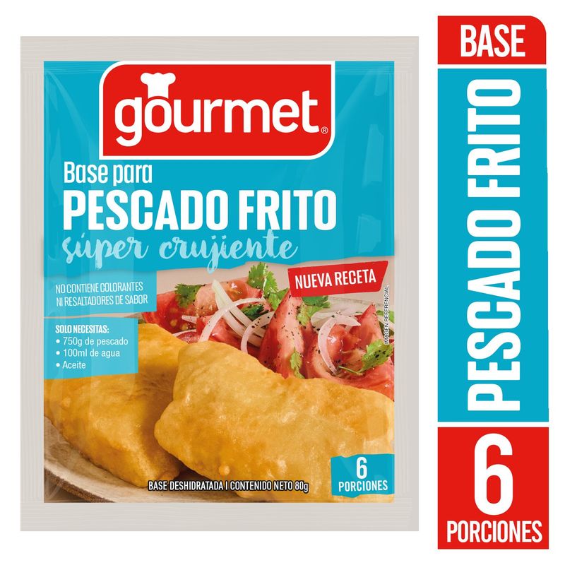 GOURMET - Base para Rebozar Pescado Frito Gourmet 80 g