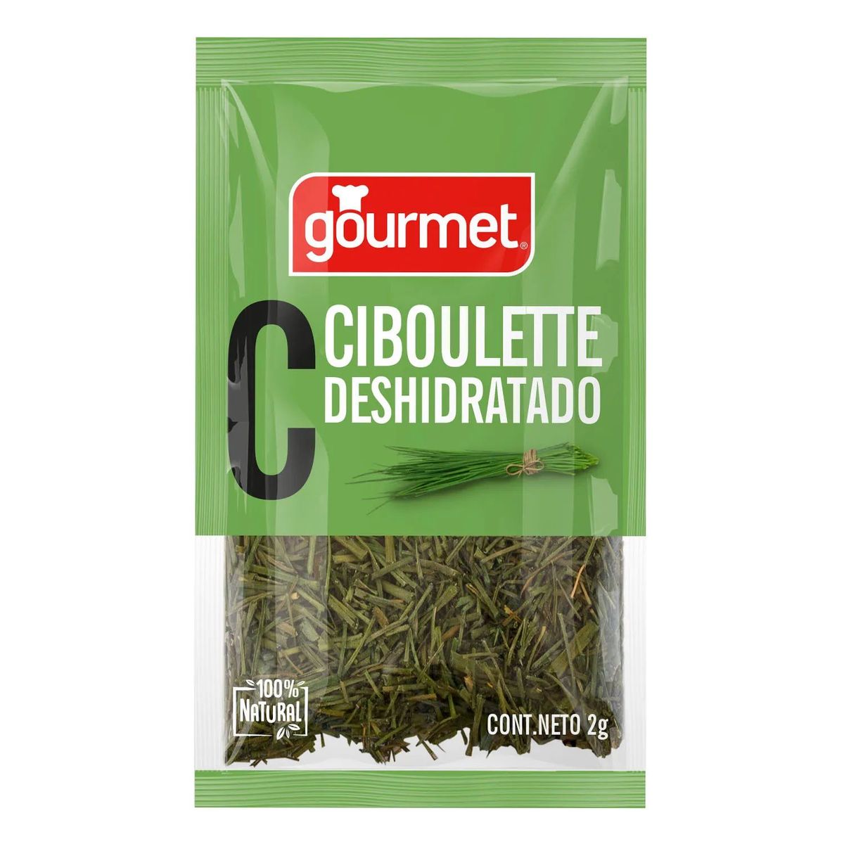 GOURMET - Ciboulette Deshidratado Gourmet 2 g