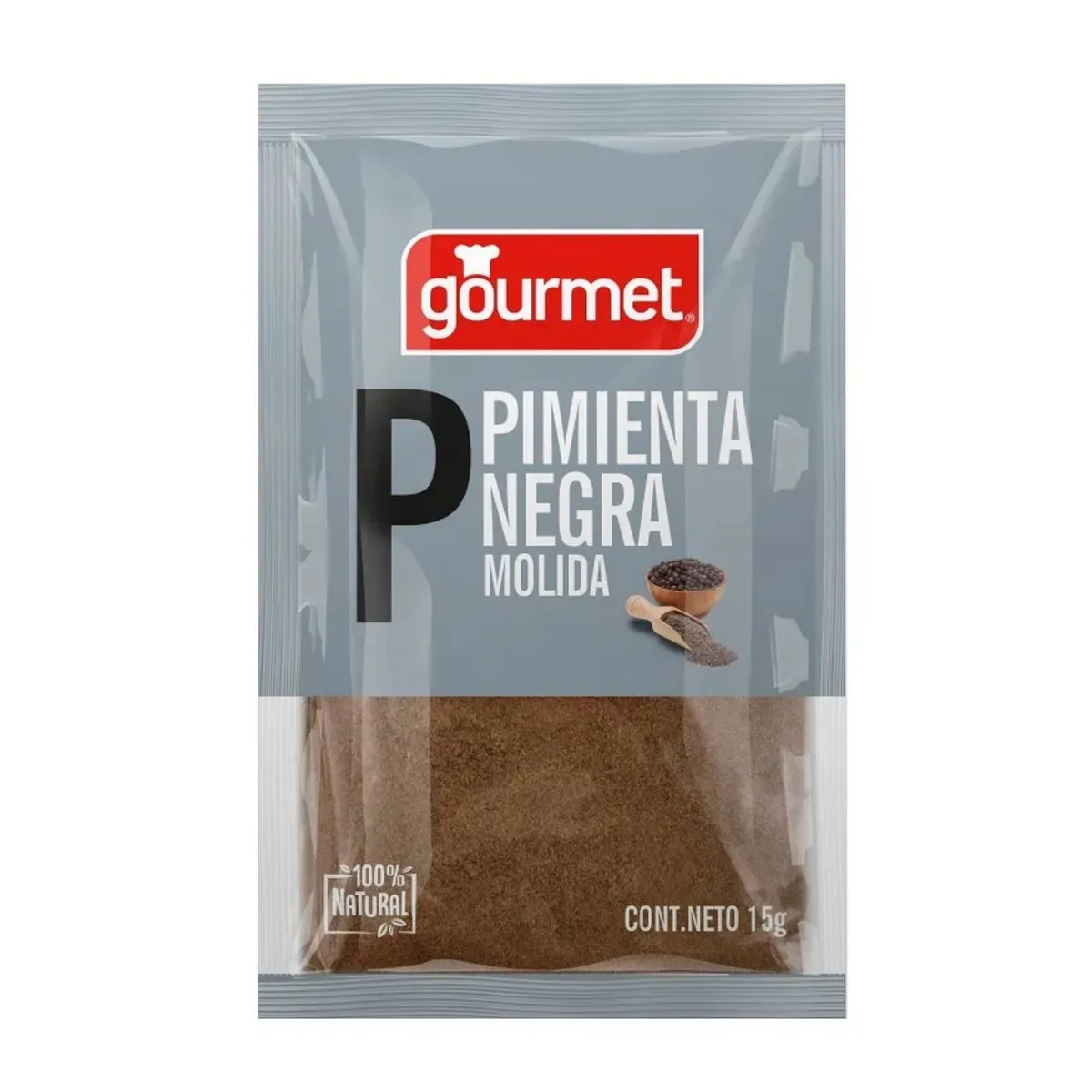 GOURMET - Pimienta Negra Molida