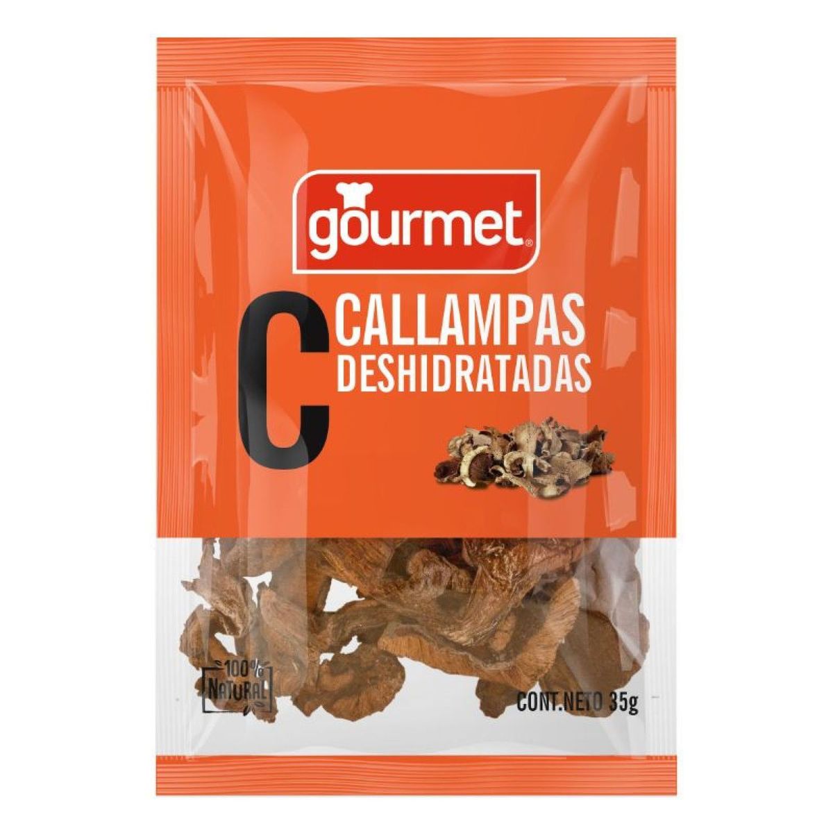 GOURMET - Callampas Deshidratadas Gourmet 35 g