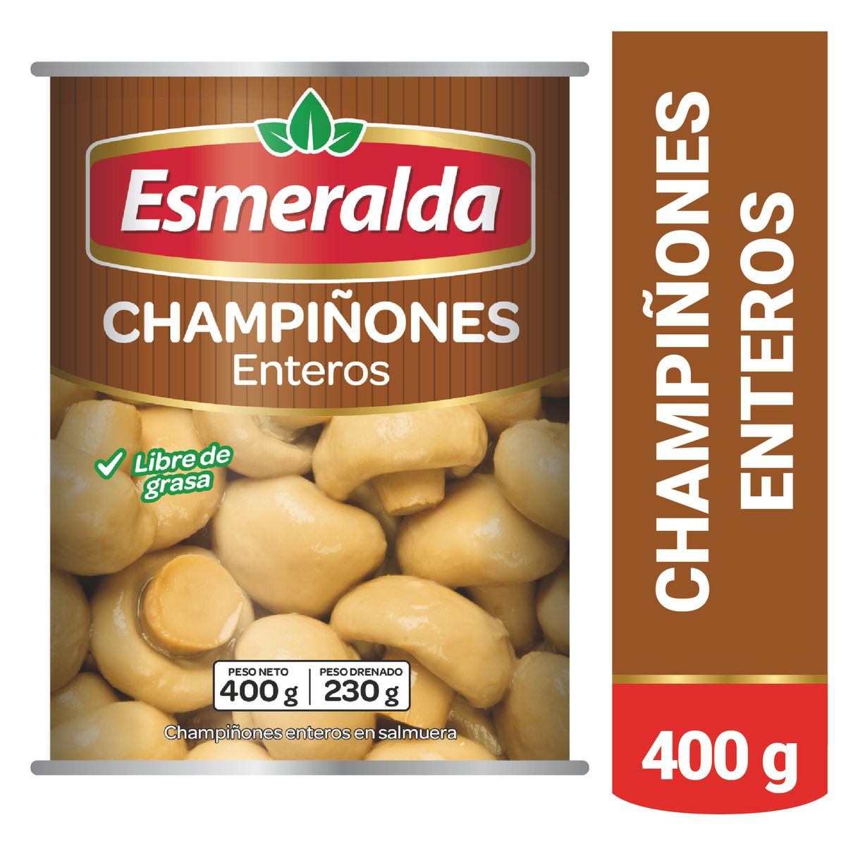 ESMERALDA - Champiñones Enteros Esmeralda 400 g