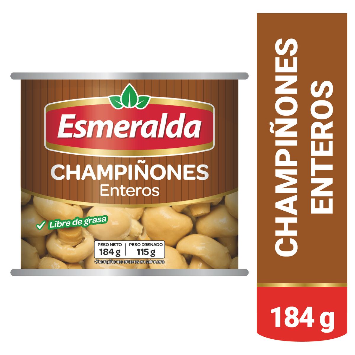 ESMERALDA - Champiñones Enteros Esmeralda 184 g
