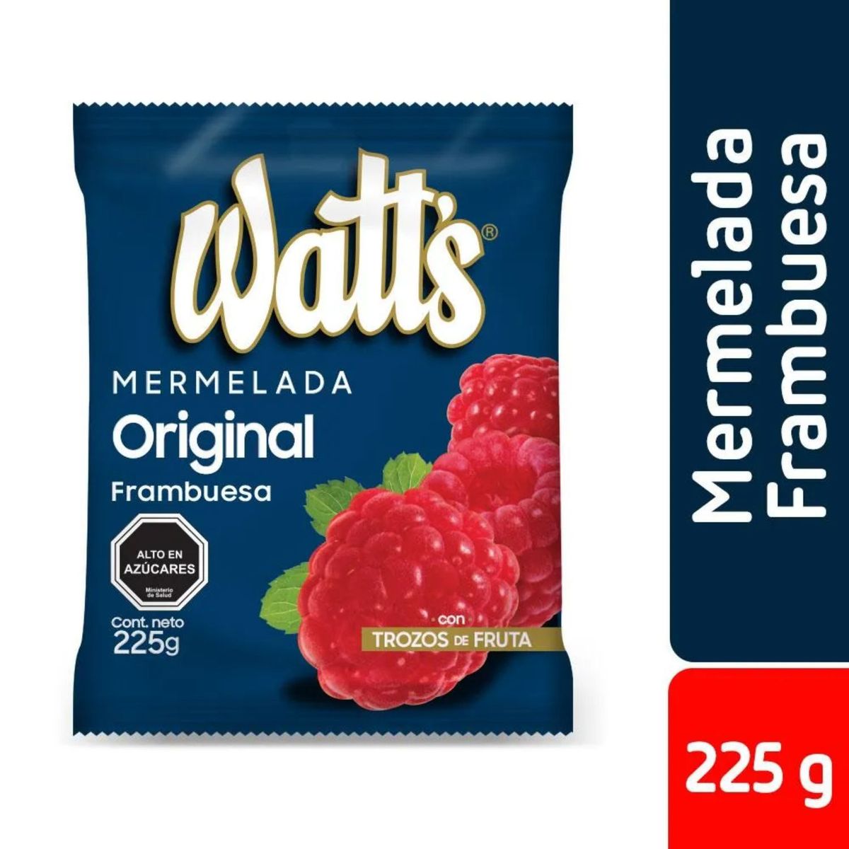 WATTS - Mermelada Frambuesa Watts 225 g
