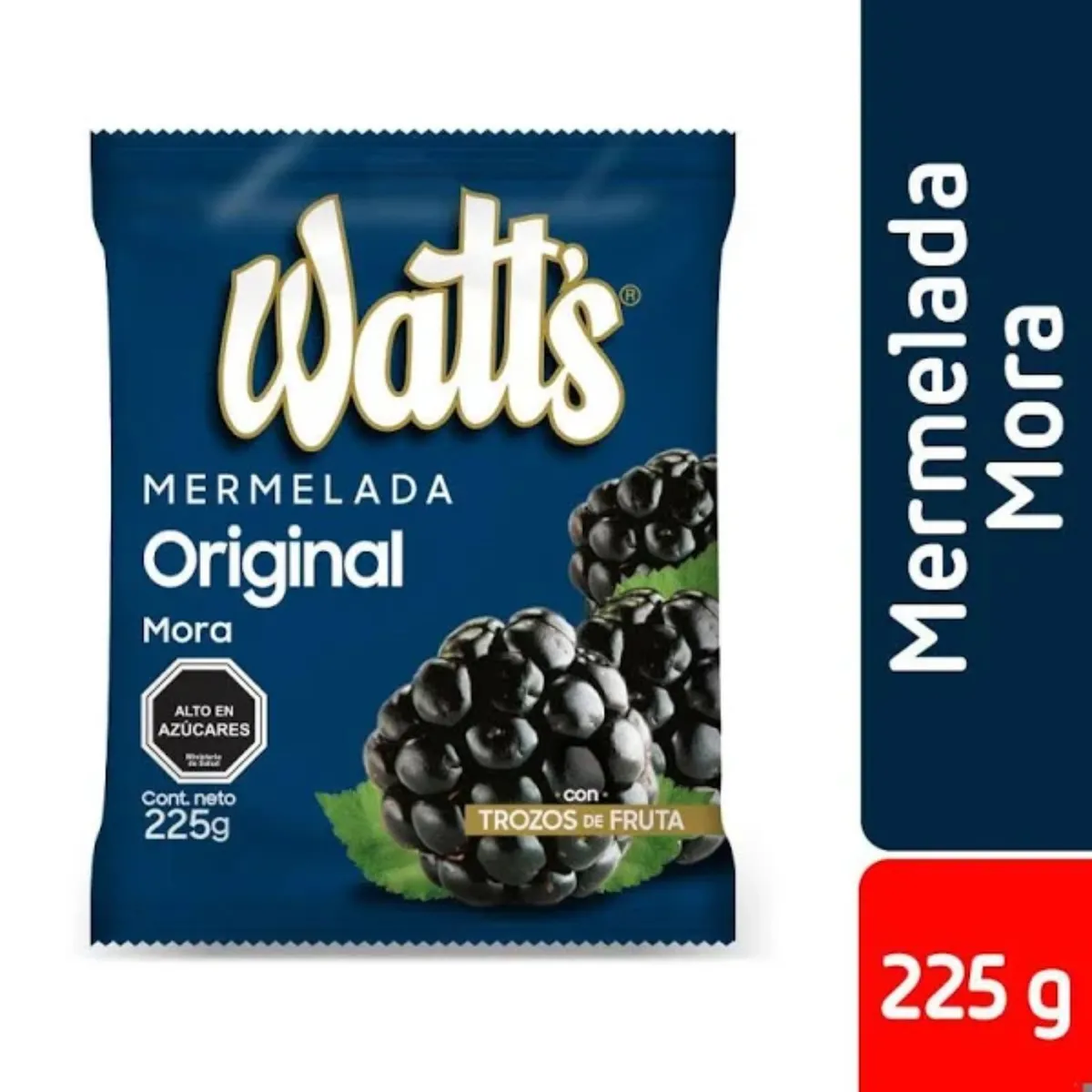 WATTS - Mermelada Mora Watts 225 g