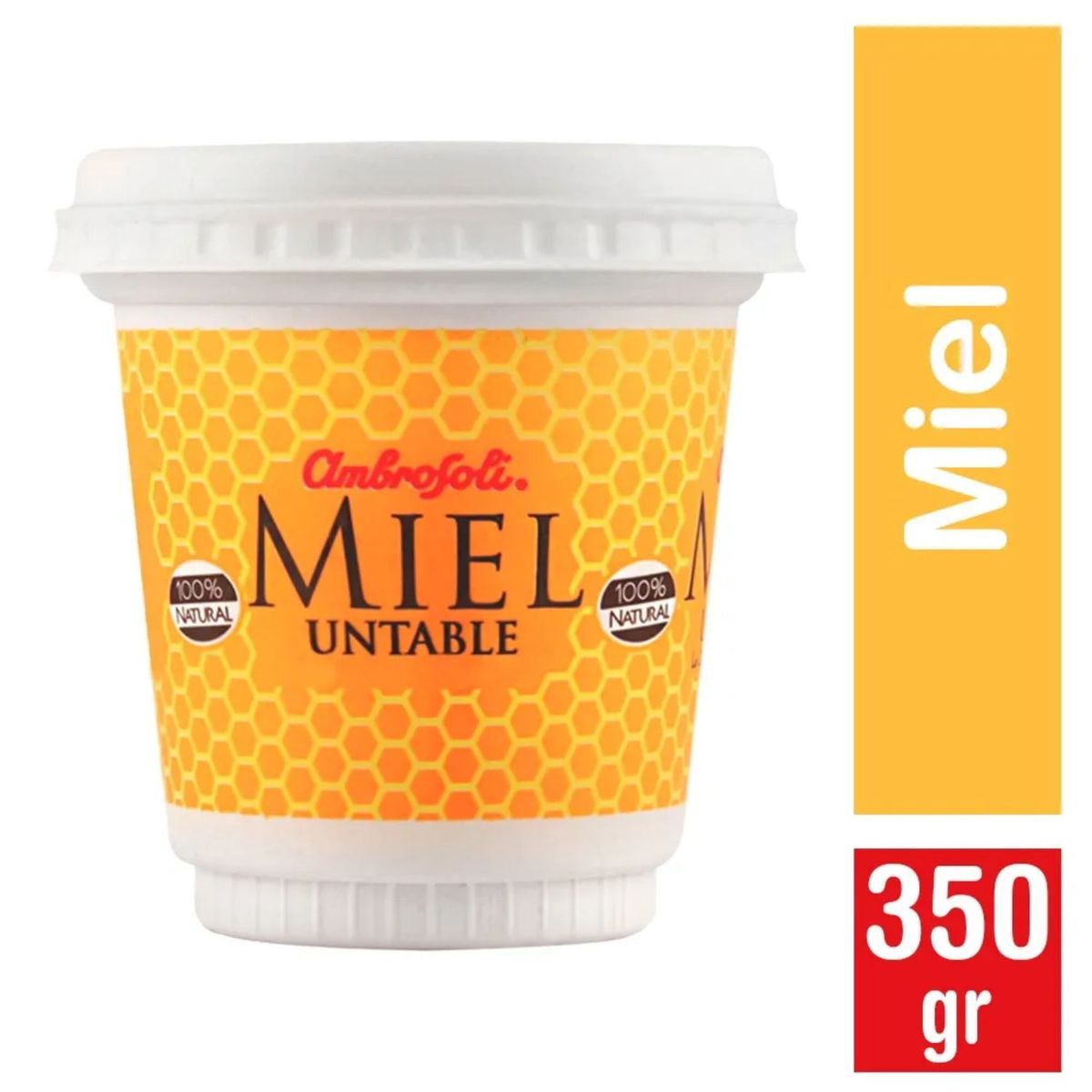 AMBROSOLI - Miel de Abeja Untable Pote Ambrosoli 350 g