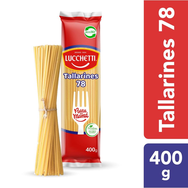 LUCCHETTI - FIDEO TALLARIN 78  400 GRS. L