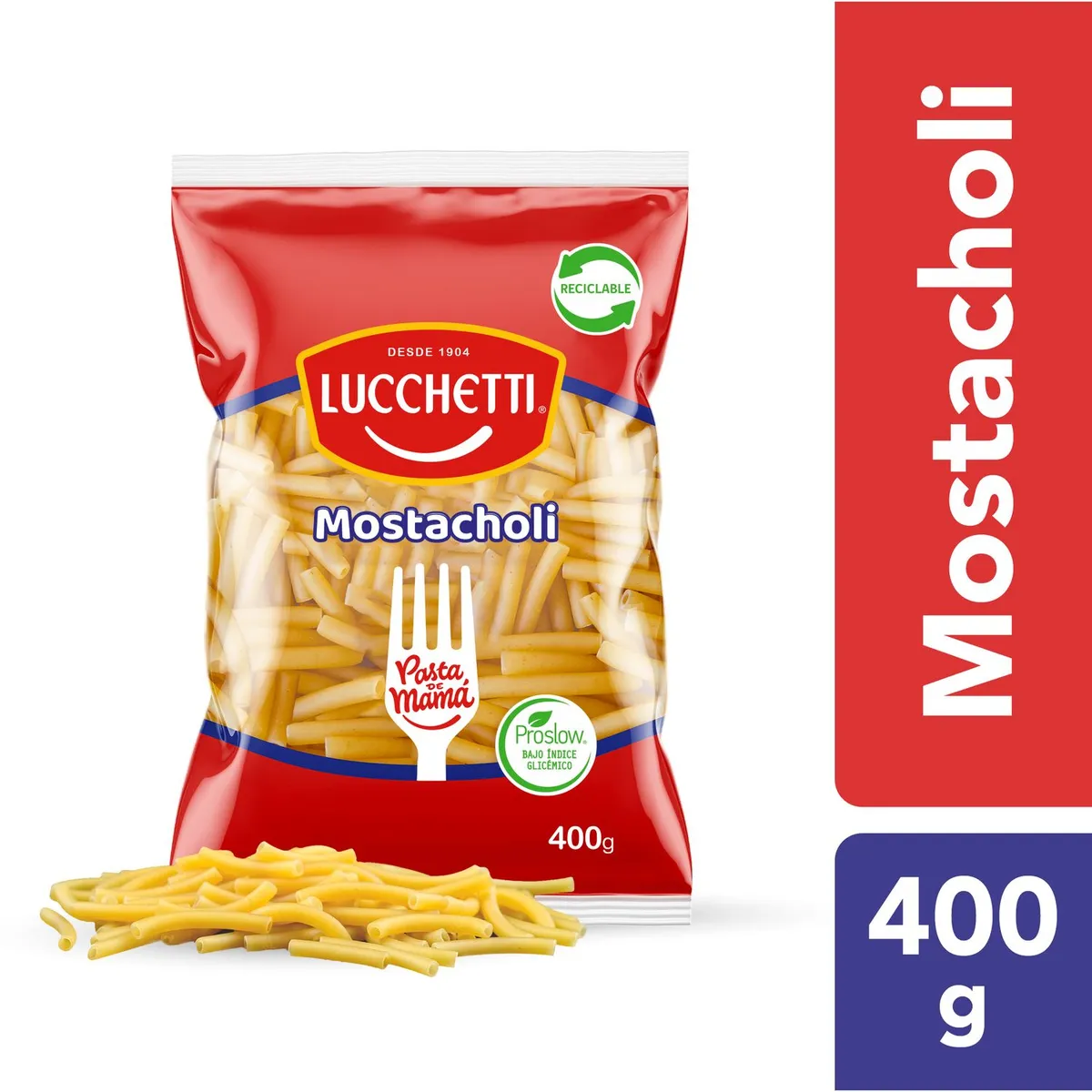 LUCCHETTI - FIDEO MOSTACHOLI 42  400 GRS. L