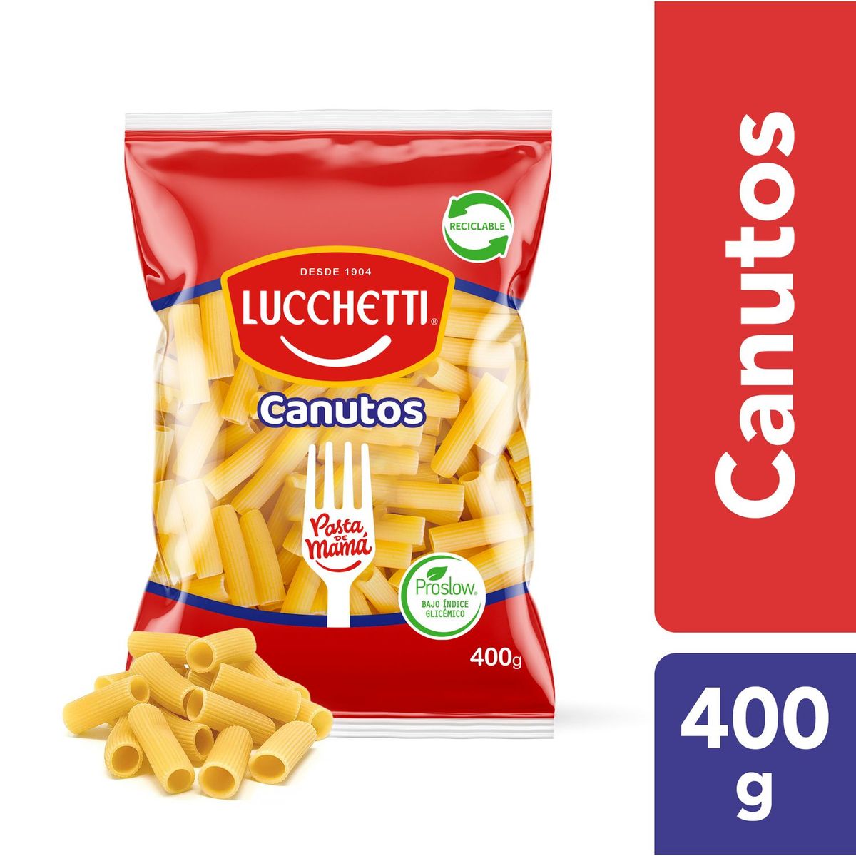 LUCCHETTI - Pasta Canuto Rayado N°47