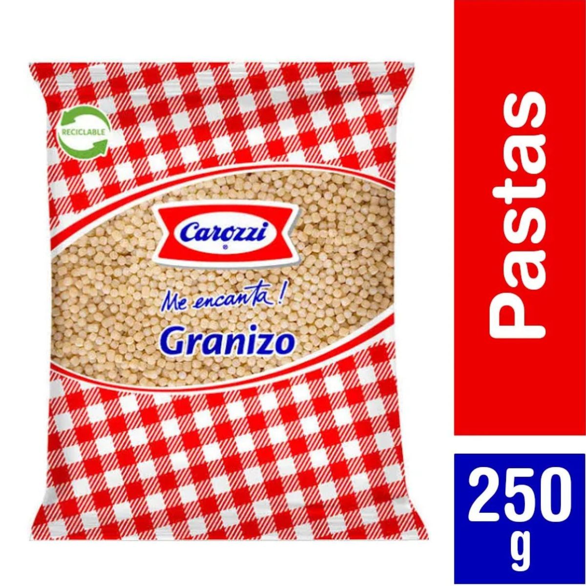 CAROZZI - FIDEO PASTINA GRANIZO 250 GRS. 111205 C