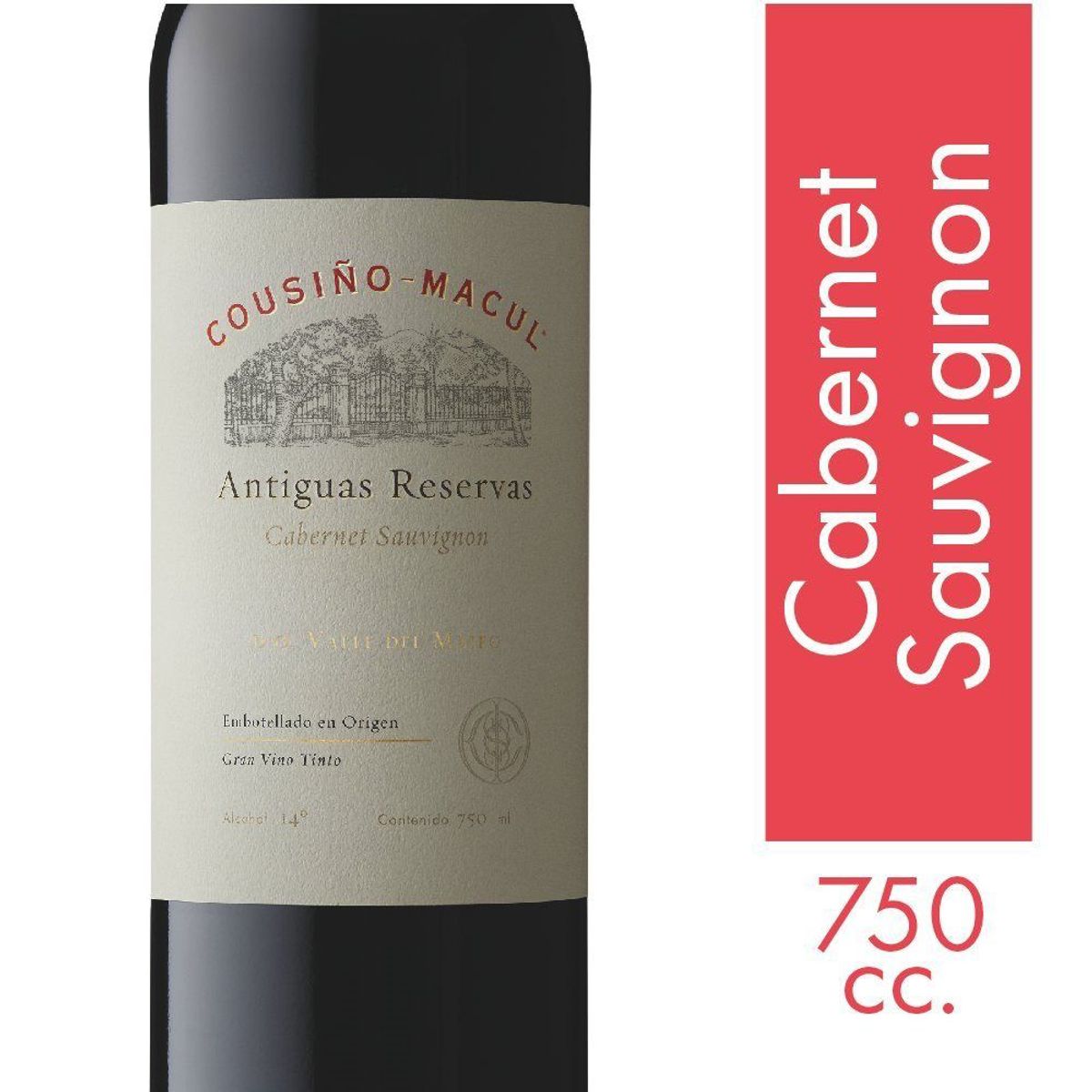 ANTIGUAS RESERVAS - Vino Tinto Cabernet Sauvignon Reservas