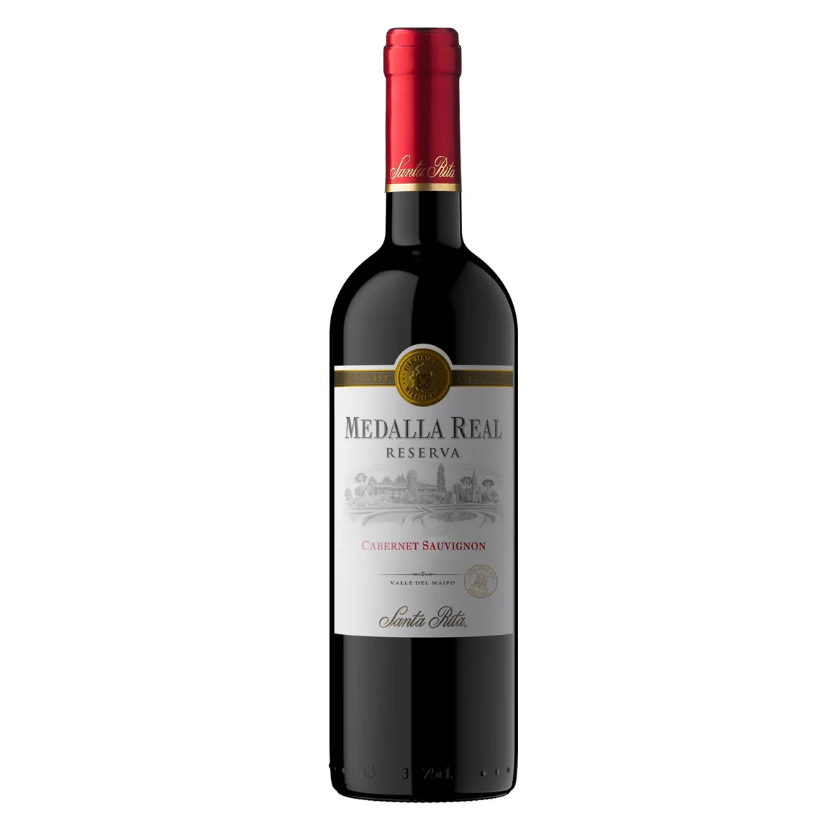 MEDALLA REAL - Vino Tinto Cabernet Sauvignon Medalla Real Reserva 14° 750 cc