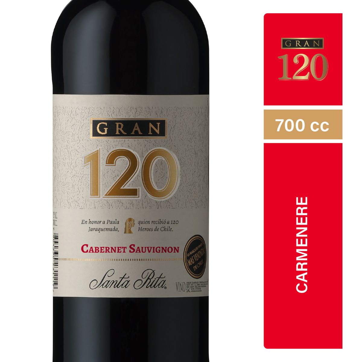 120 - Vino Gran Vino Tinto 12°