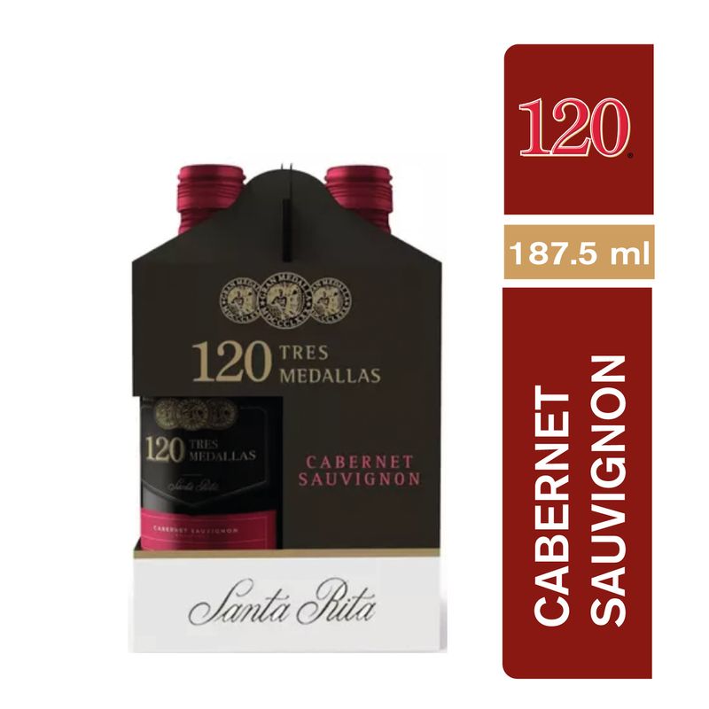 3 MEDALLAS - Vino Tinto Cabernet Sauvignon Varietal