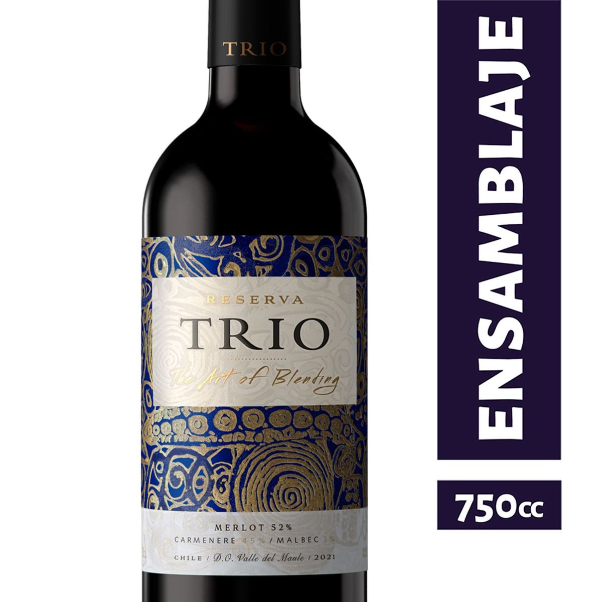 TRIO - Vino Tinto Merlot