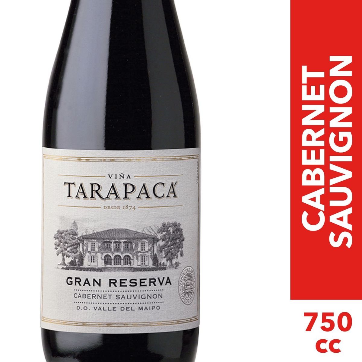 TARAPACA - Vino Tinto Cabernet Sauvignon Gran Reserva