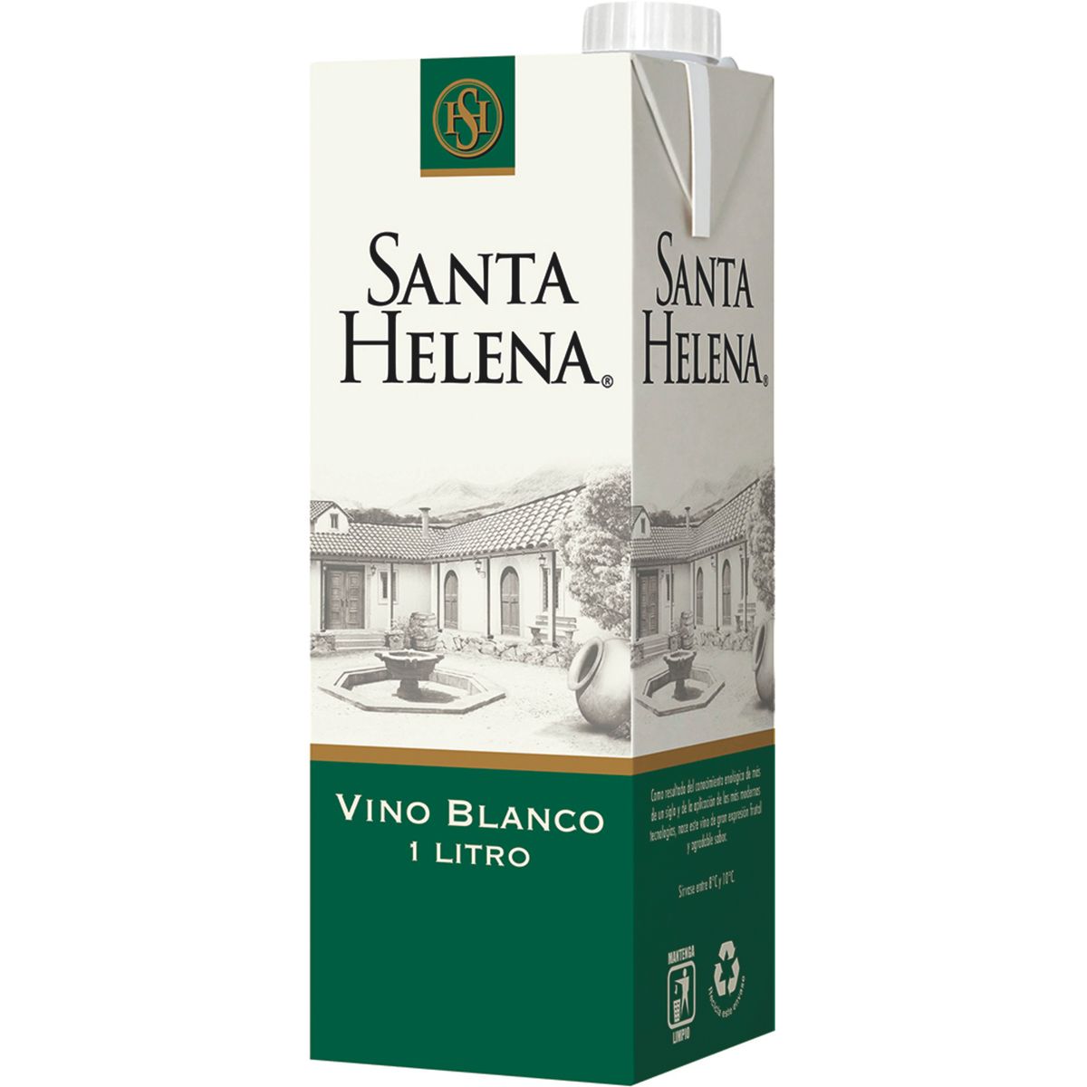 SANTA HELENA - Vino Blanco Blanco Cartón