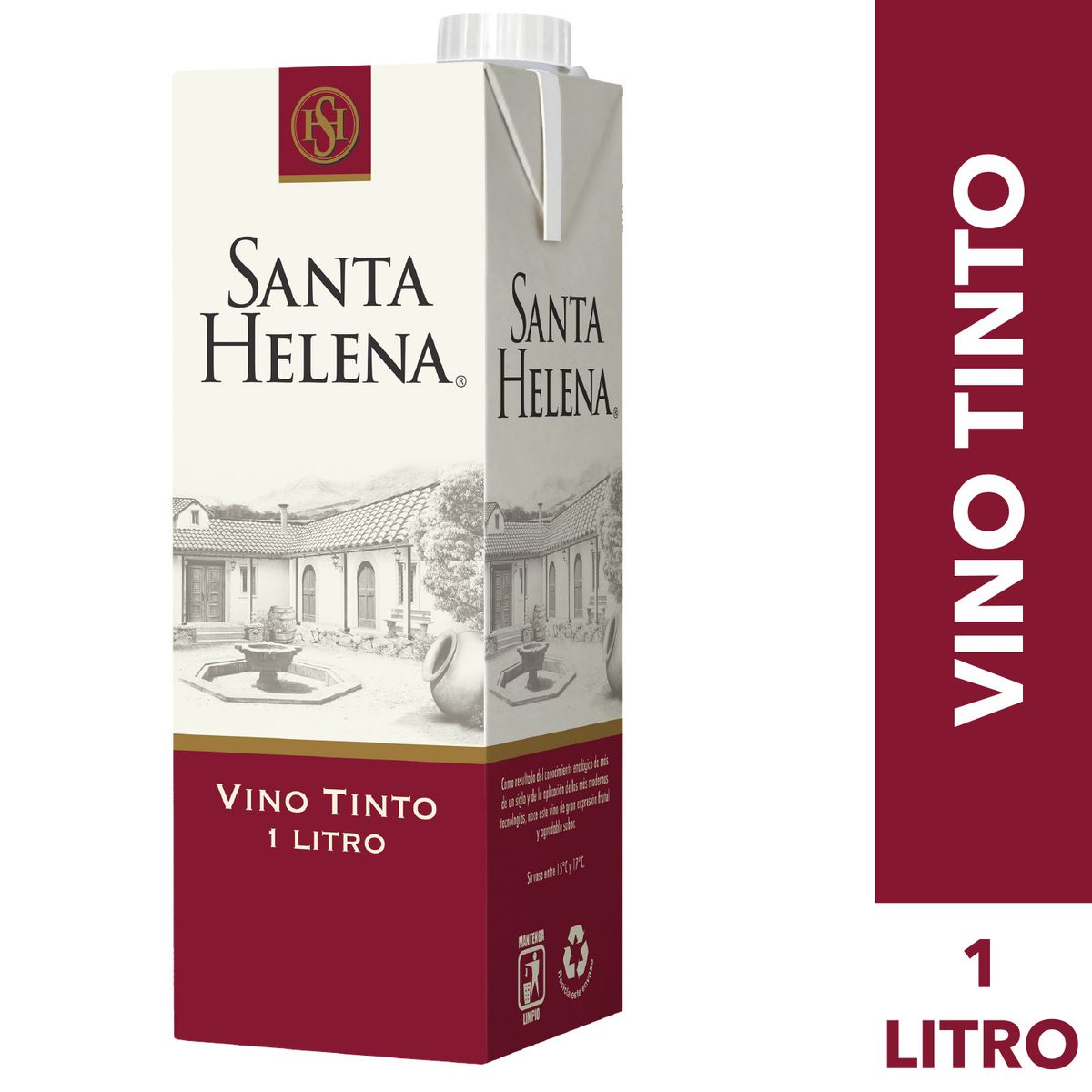SANTA HELENA - Vino Caja Tinto 11.5°