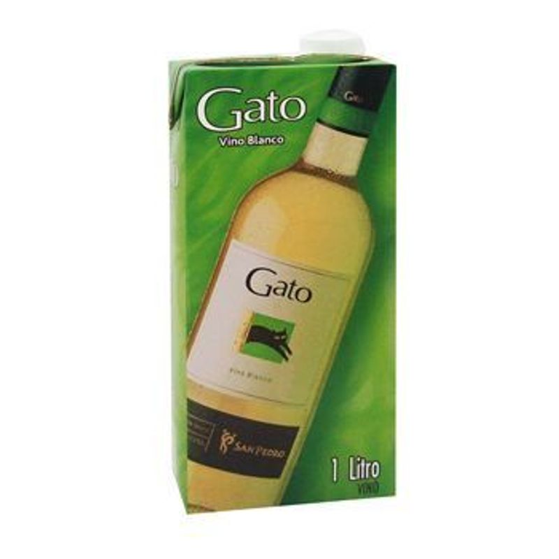 GATO - Vino Blanco Blanco Cartón