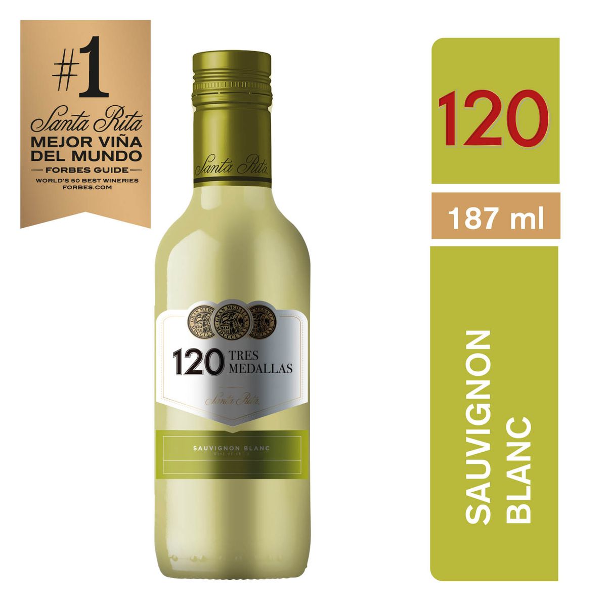 3 MEDALLAS - Fourpack Vino Blanco Sauvignon Blanc
