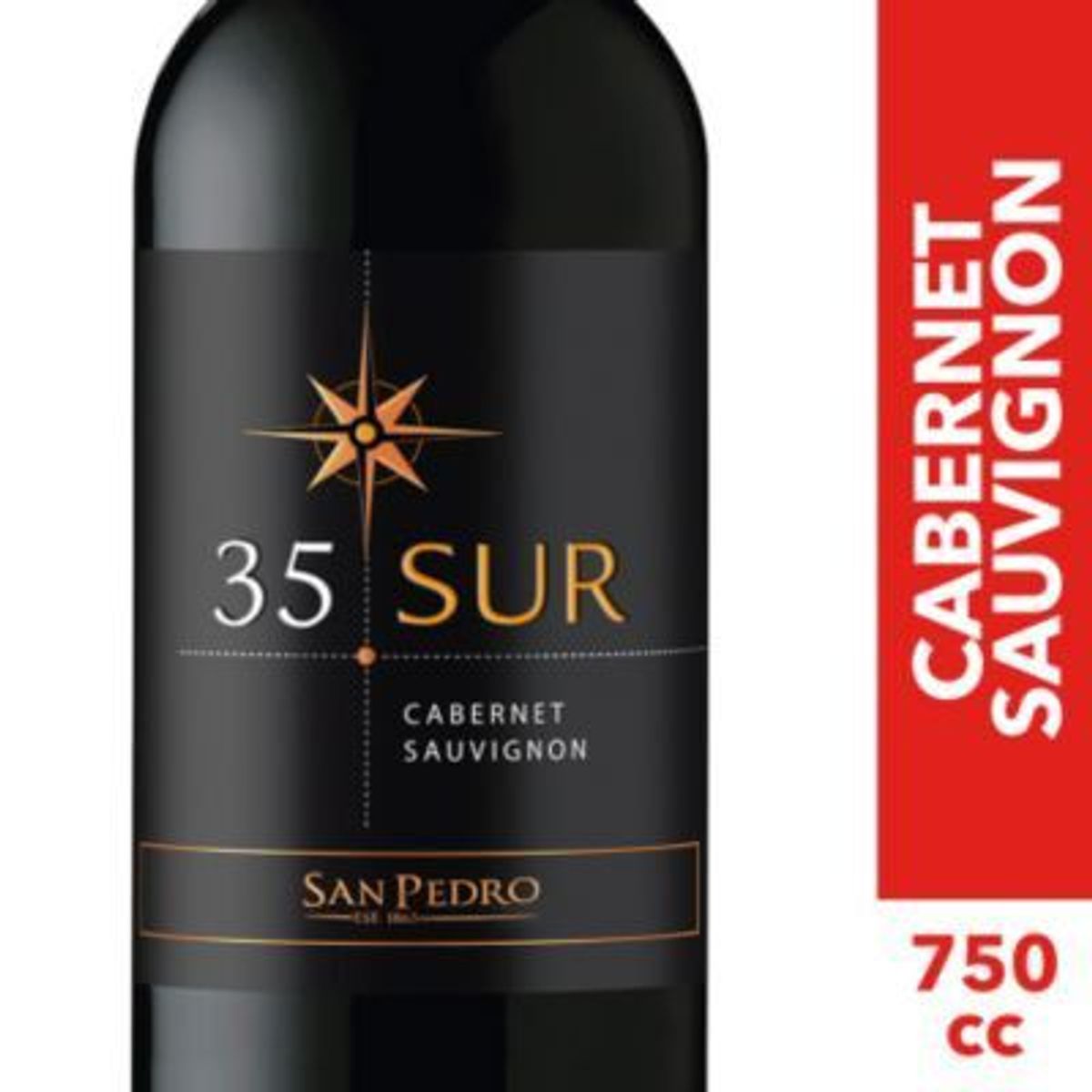 35 SUR - Vino Tinto Cabernet Sauvignon Varietal
