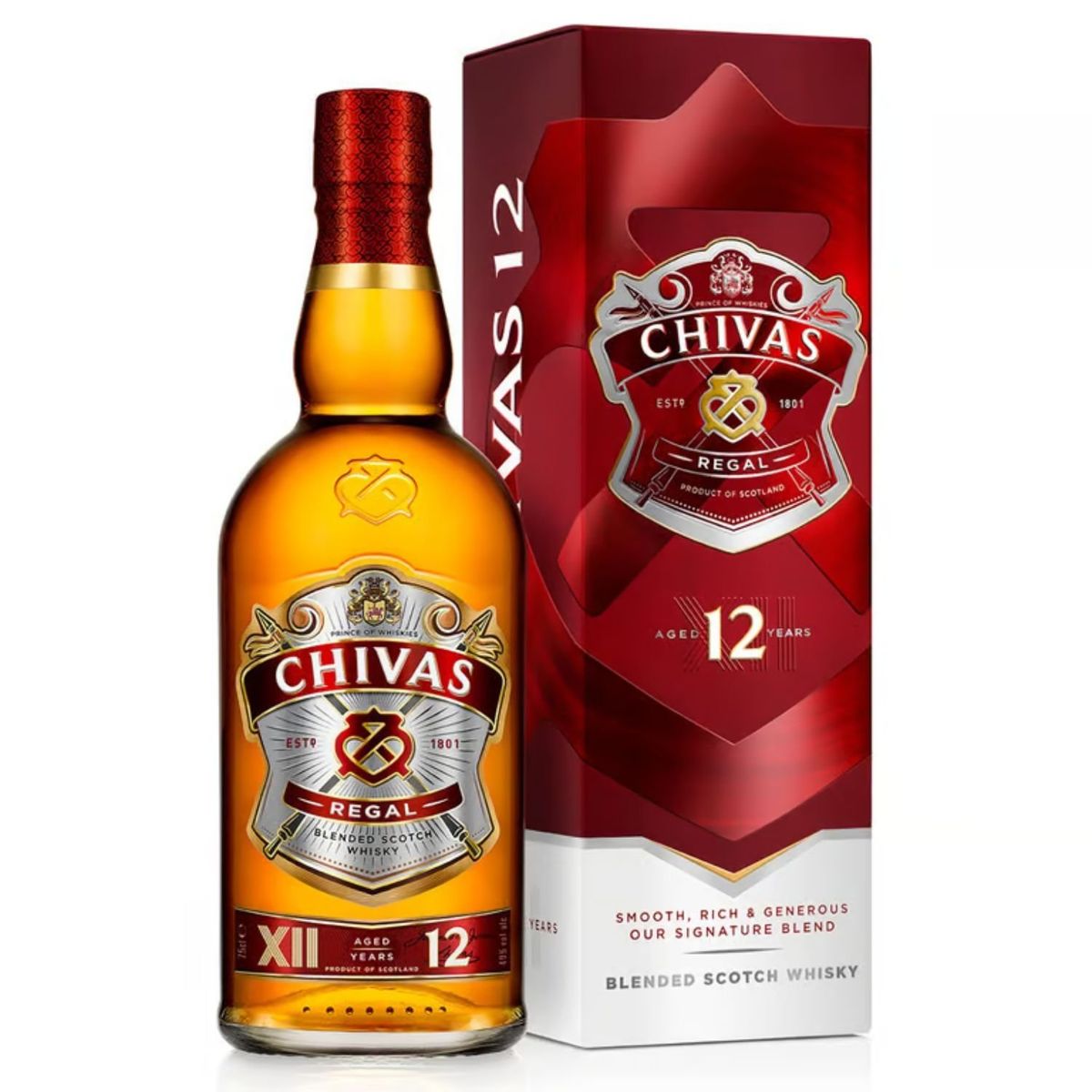 CHIVAS REGAL - Whisky Chivas Regal 40° 750 cc