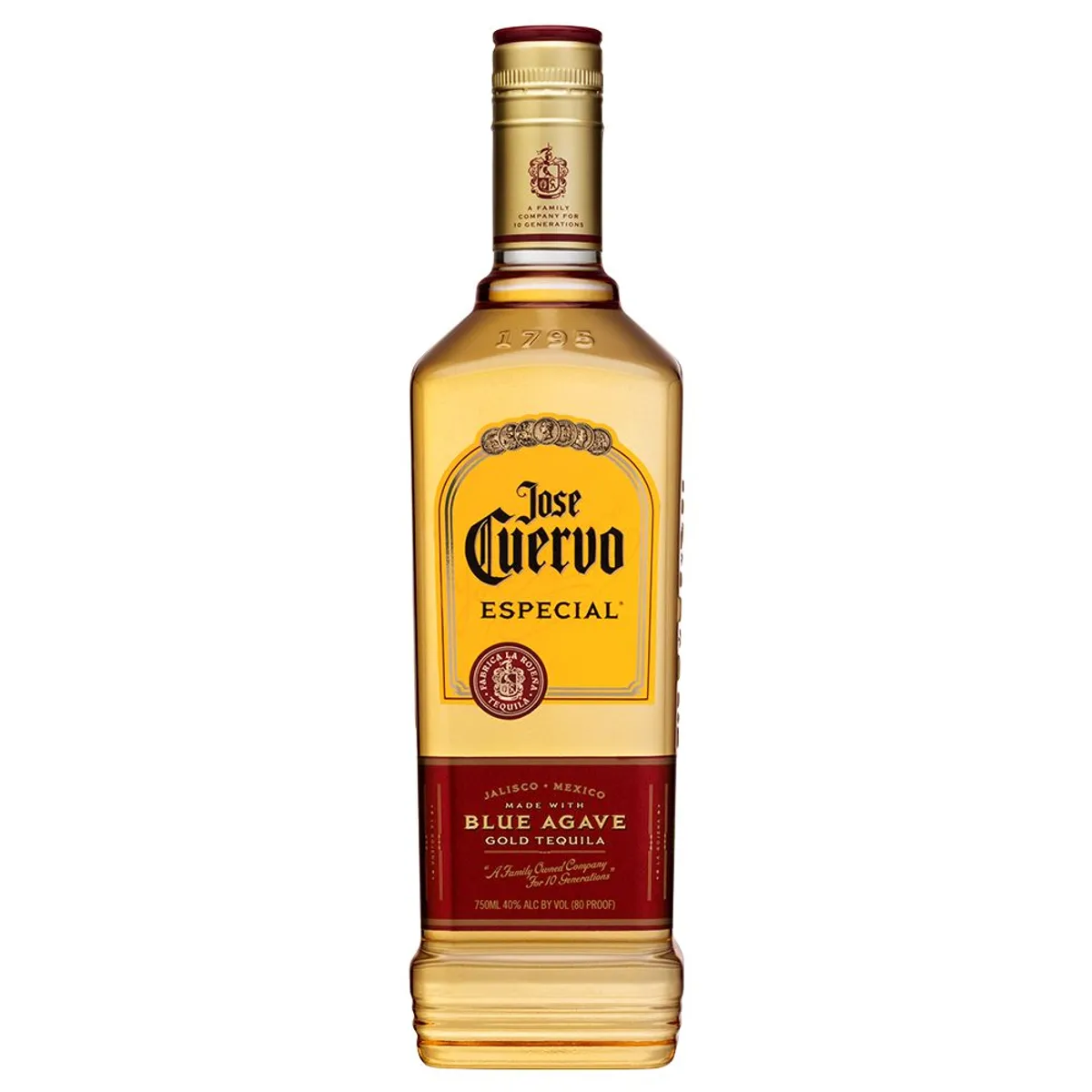 JOSE CUERVO - Tequila Especial Jose Cuervo 38° 750 cc