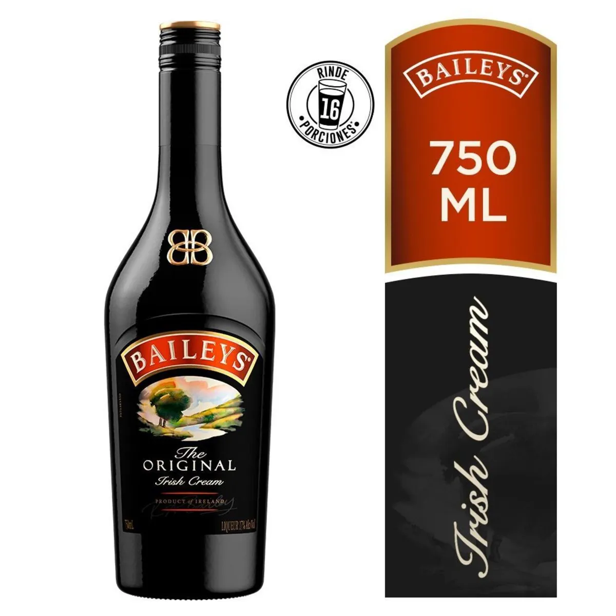 BAILEYS - Crema de Whisky Baileys Original 17° 750 cc