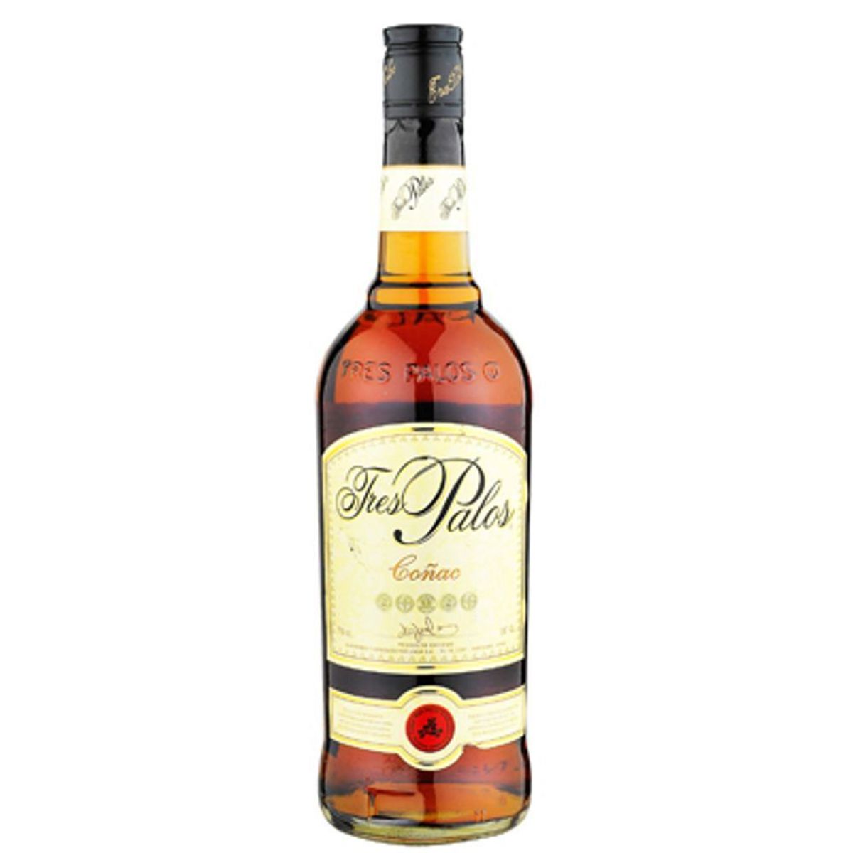 TRES PALOS - Cognac Tres Palos 38° 750 cc