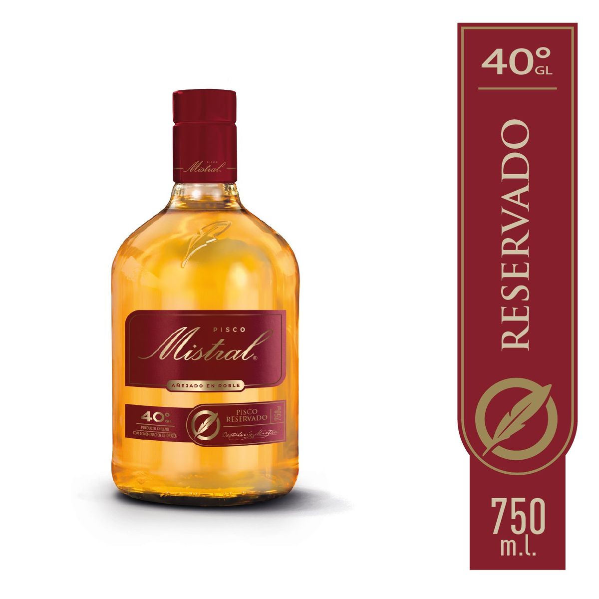 MISTRAL - Pisco Mistral 40° 750 cc