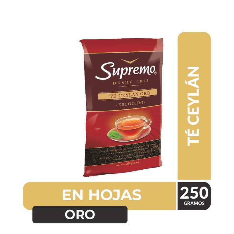 SUPREMO - Té Ceylan Granel