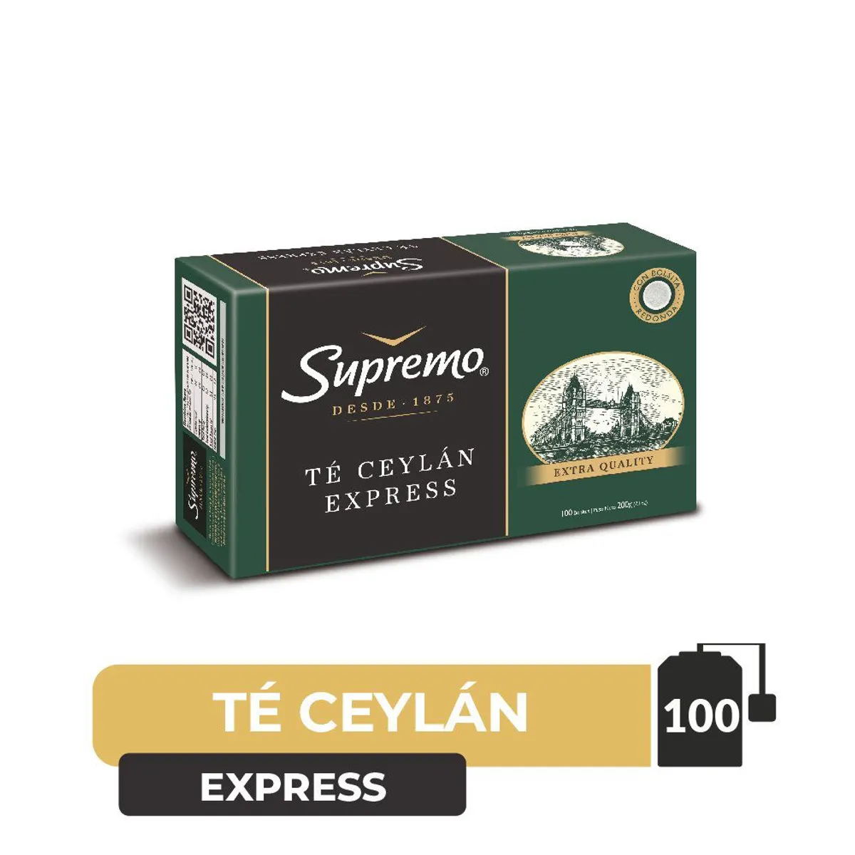 SUPREMO - Té Ceylán Express Supremo 100 Un