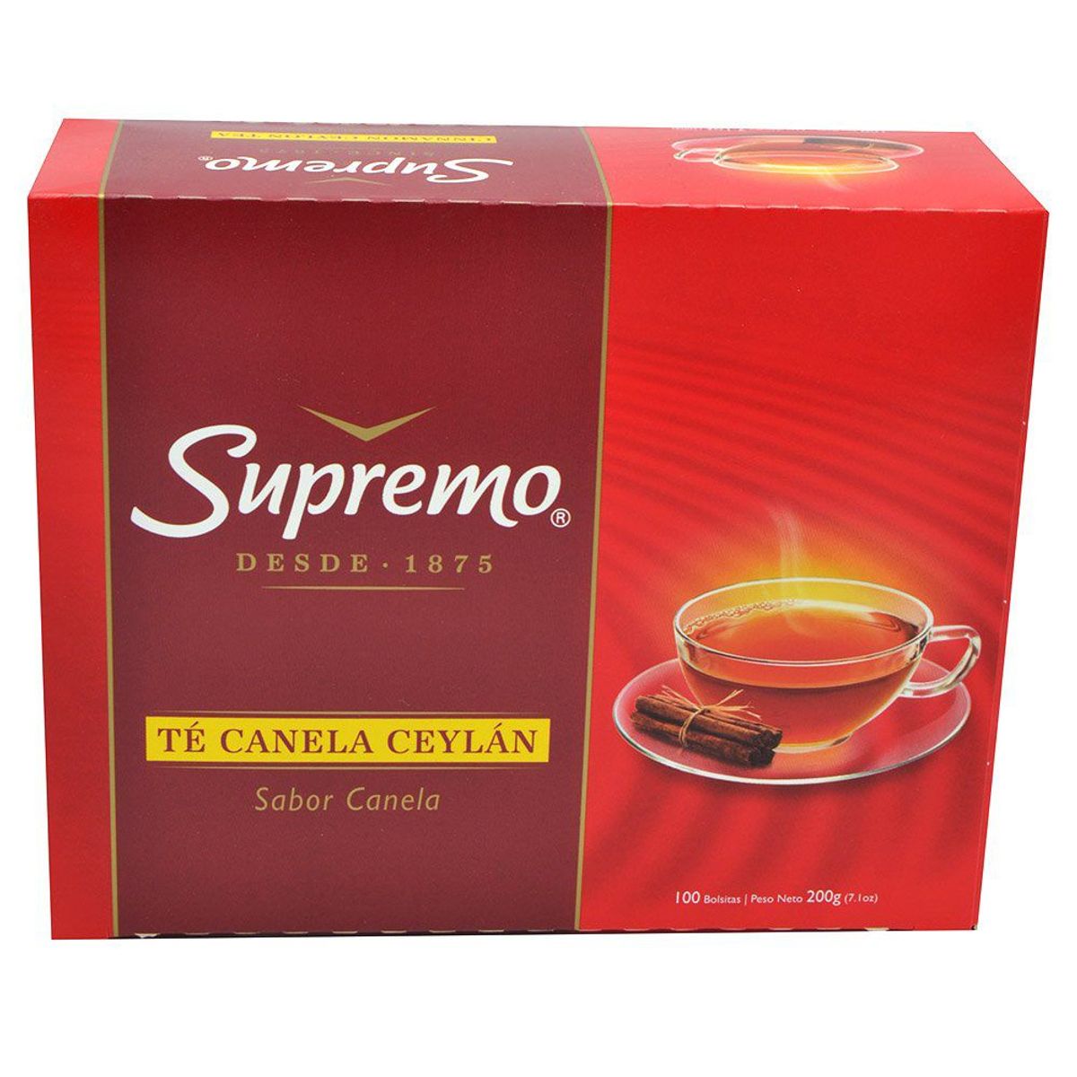 SUPREMO - Té Canela Ceylán Supremo 100 Un